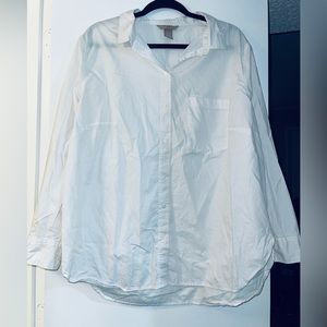 H&M White button down